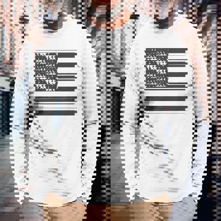 アメリカ 国旗 メンズ 星 半袖 ロック かっこいい おしゃれ プリント アーミー Army Usa 星条旗 長袖Tシャツ 高齢者への贈り物