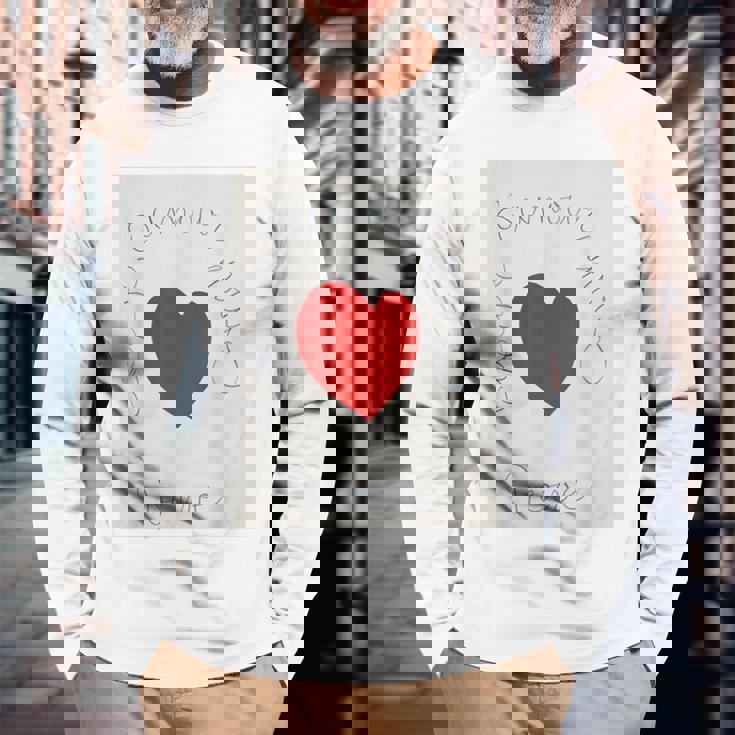 アンリ・マティス ハート 長袖Tシャツ 高齢者への贈り物