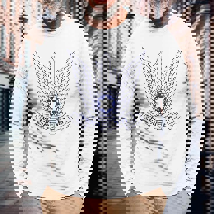 イスラエル空軍 Aif 空軍 空軍 宇宙軍 ミリタリー 長袖Tシャツ 高齢者への贈り物