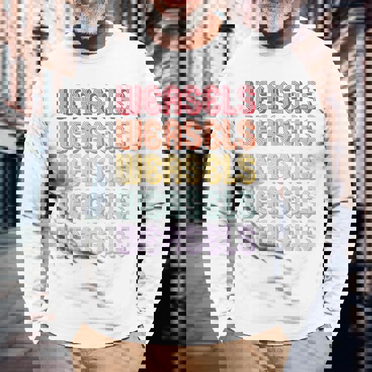 イタチ 長袖tシャツ 長袖Tシャツ 高齢者への贈り物