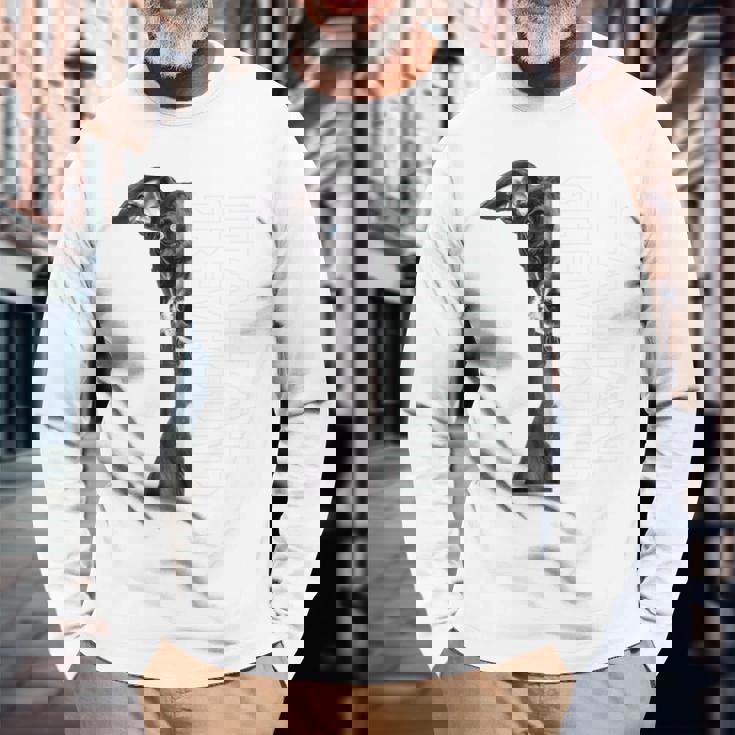 イタリアングレイハウンド 長袖tシャツ 長袖Tシャツ 高齢者への贈り物