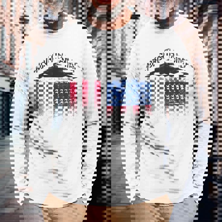 オペレーションミッドナイトハンマー 長袖Tシャツ 高齢者への贈り物