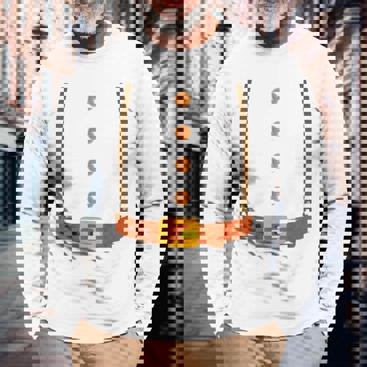 オリジナル クラシック ドワーフ ハロウィン コスチューム グループ 7 7 長袖Tシャツ 高齢者への贈り物