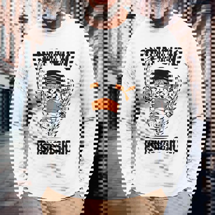 カプチーノアサシーノ 長袖Tシャツ 高齢者への贈り物