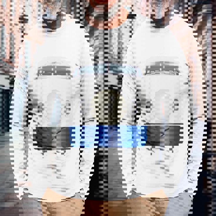 キッズ 【キッズ】0系新幹線イラスト 長袖Tシャツ 高齢者への贈り物