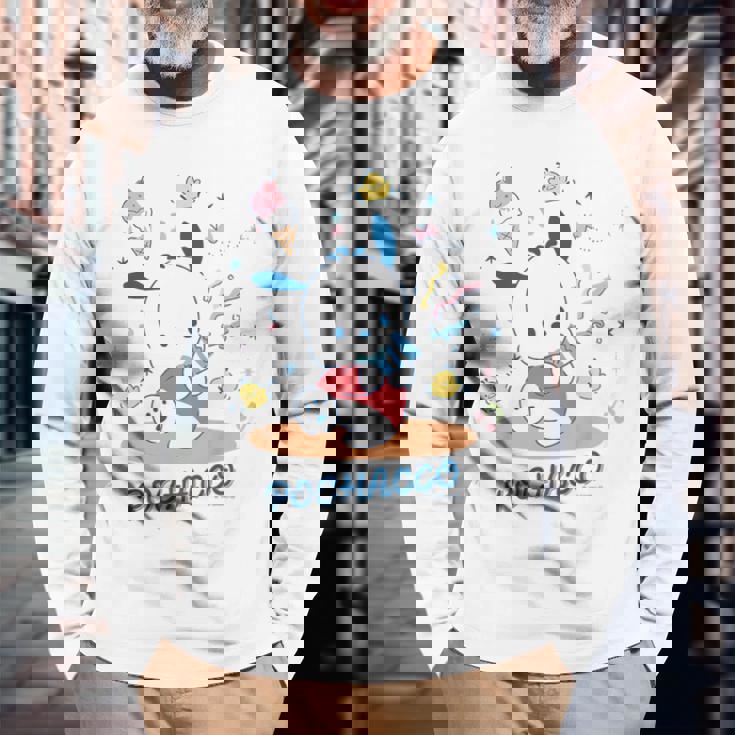 キッズ ポチャッコ パーティ 長袖Tシャツ 高齢者への贈り物