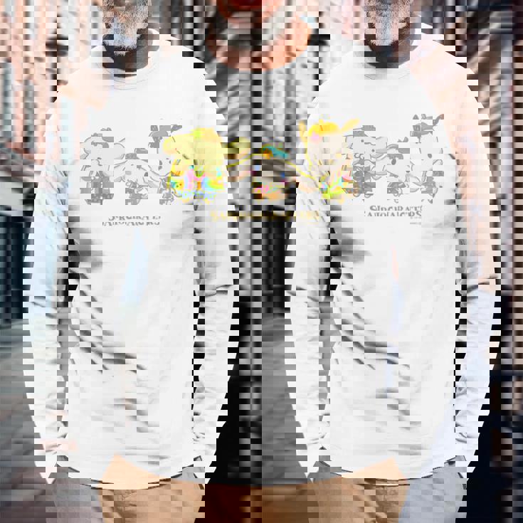 キッズ ポムポムプリン ポチャッコ シナモロール おはな 長袖Tシャツ 高齢者への贈り物