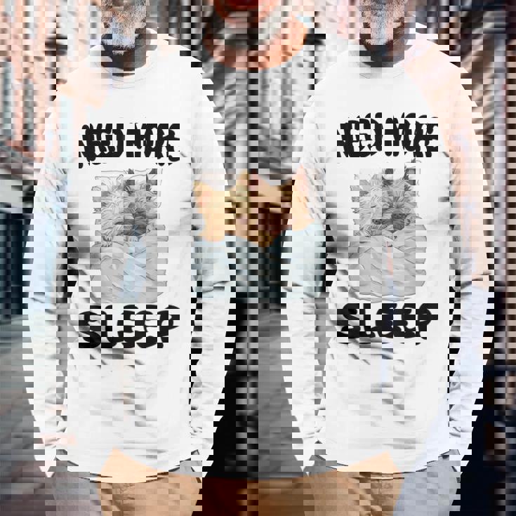 キュートなケアンテリア、睡眠用パジャマ、ナイトガウン。 長袖Tシャツ 高齢者への贈り物