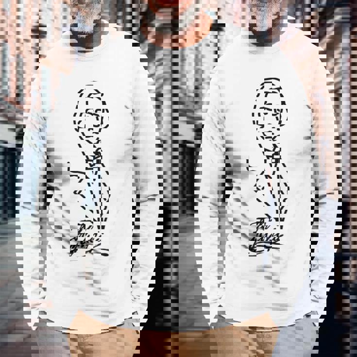 クラシック音楽、ピアニスト、ショパン、ミュージシャン、作曲家シャツ 長袖Tシャツ 高齢者への贈り物