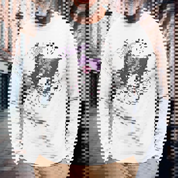 クロミ オシャレチェック ライトカラー 長袖Tシャツ 高齢者への贈り物