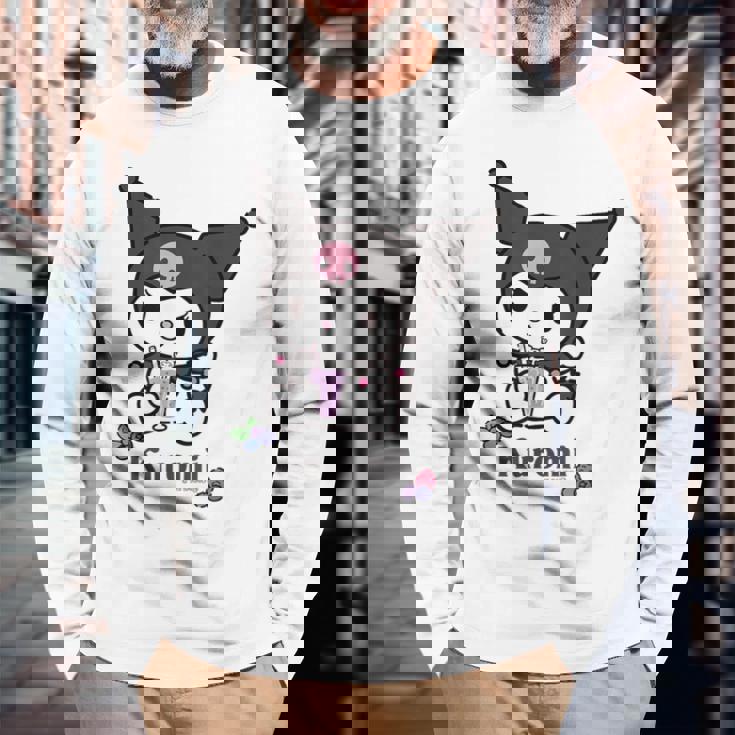 クロミ ベリージュース ライトカラー 長袖Tシャツ 高齢者への贈り物