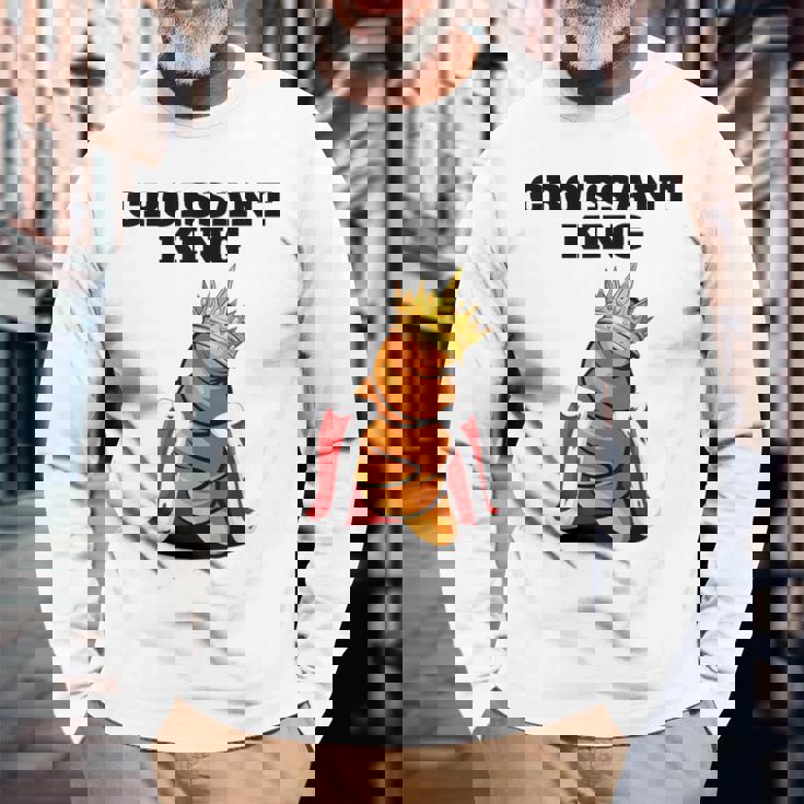 クロワッサンキング 長袖Tシャツ 高齢者への贈り物