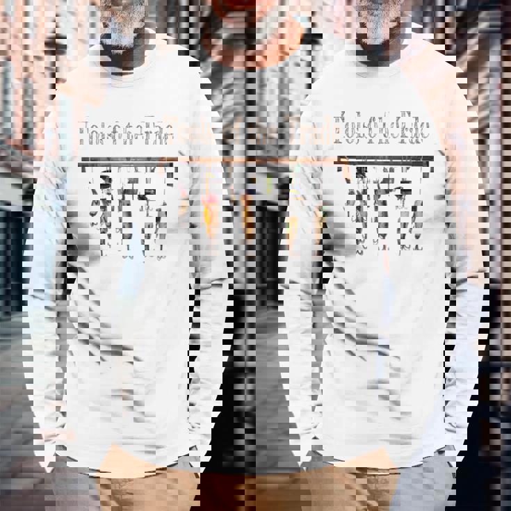 クール メンズ フィッシングルアー ツール オブ ザ トレードデザイン ギフト 長袖tシャツ 長袖Tシャツ 高齢者への贈り物