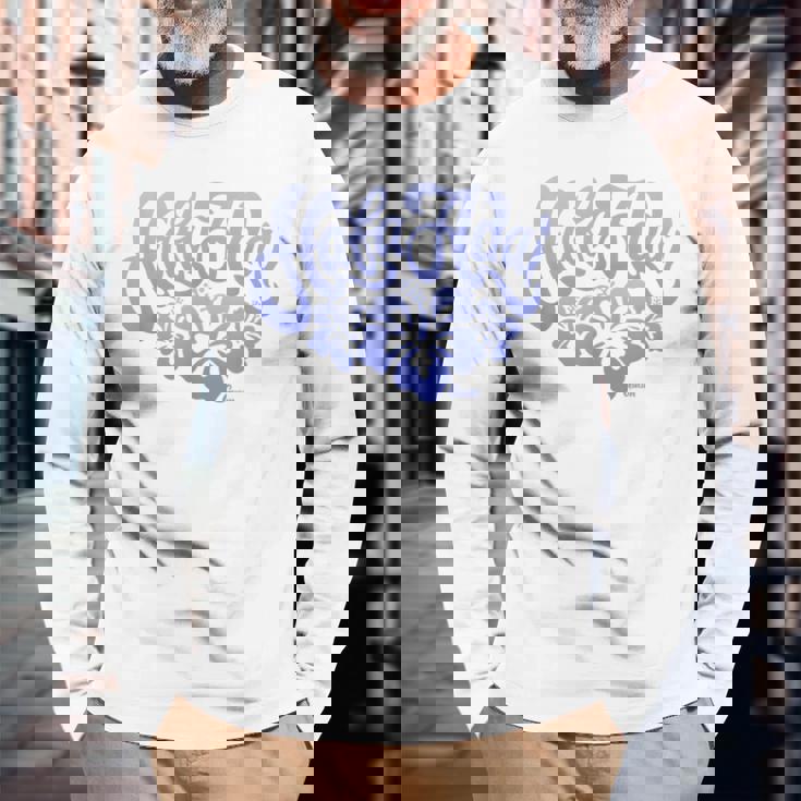 グアムフラワー 長袖Tシャツ 高齢者への贈り物