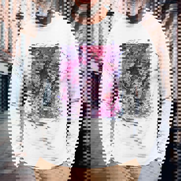 グランブルーファンタジーヴァーサス -ライジング- ニーア（2） 長袖tシャツ 長袖Tシャツ 高齢者への贈り物