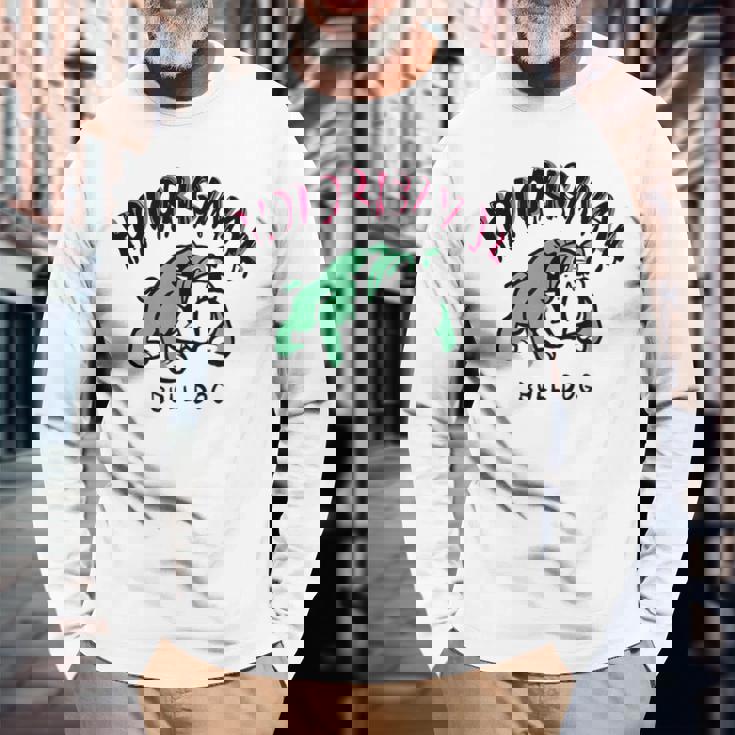 グリーンブルドッグ 長袖Tシャツ 高齢者への贈り物