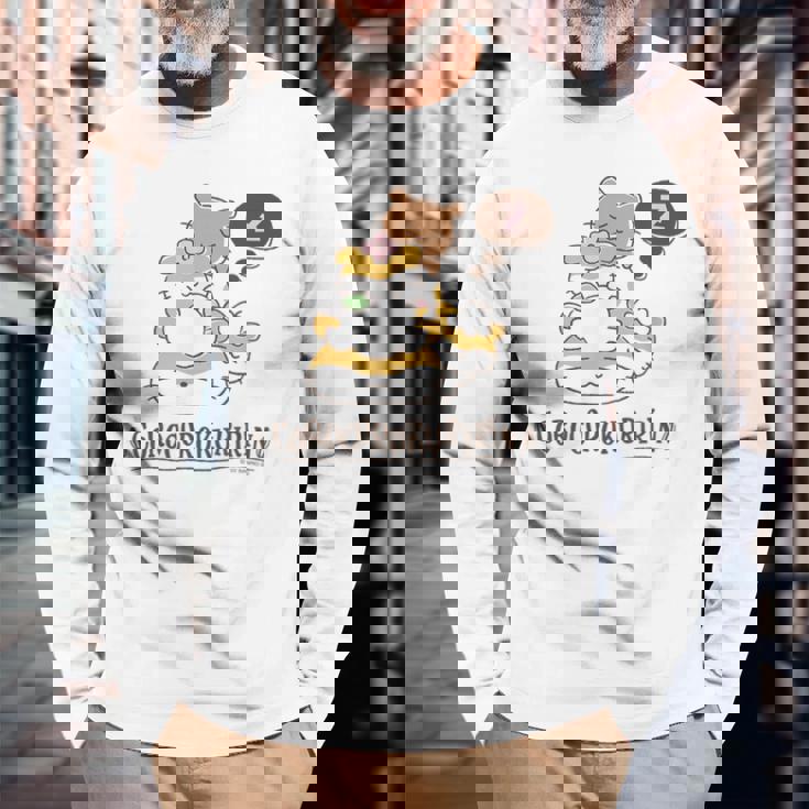 コロコロクリリン すやすや 長袖Tシャツ 高齢者への贈り物