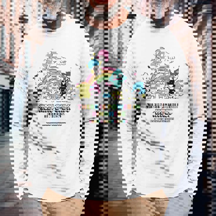 サンリオキャラクターズ Usデザイン レインボー 長袖Tシャツ 高齢者への贈り物