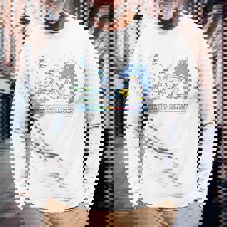 サンリオキャラクターズ サンリオキャラクター大賞デザイン 集合C 長袖Tシャツ 高齢者への贈り物