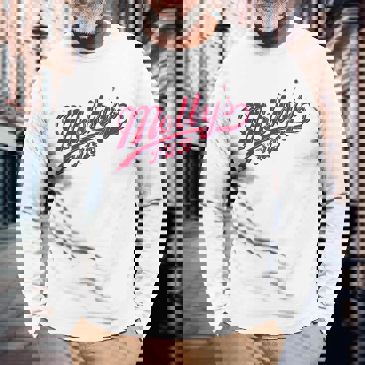 シカゴ・ファイアー・モリーズ・パブ 長袖Tシャツ 高齢者への贈り物