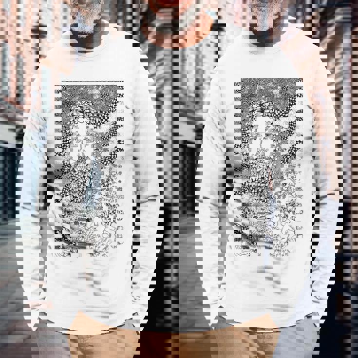 ジグザグマン 長袖Tシャツ 高齢者への贈り物