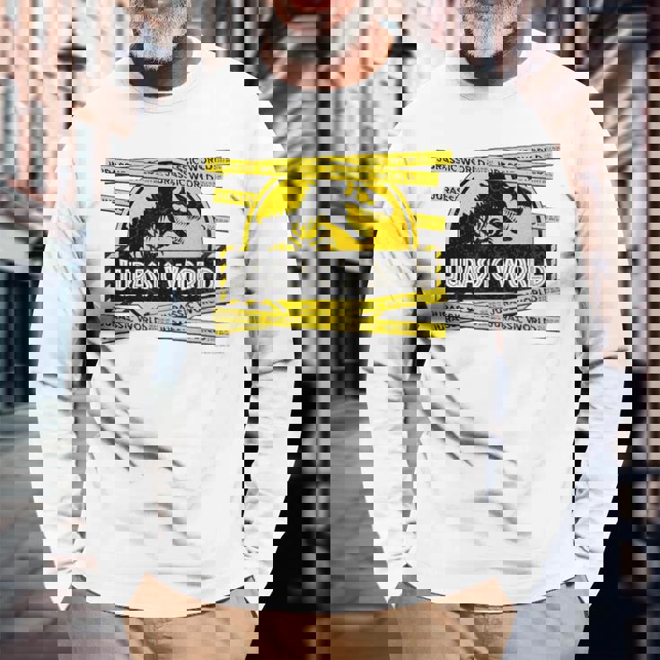 ジュラシック・ワールド Endangeredtriceratops 長袖Tシャツ 高齢者への贈り物