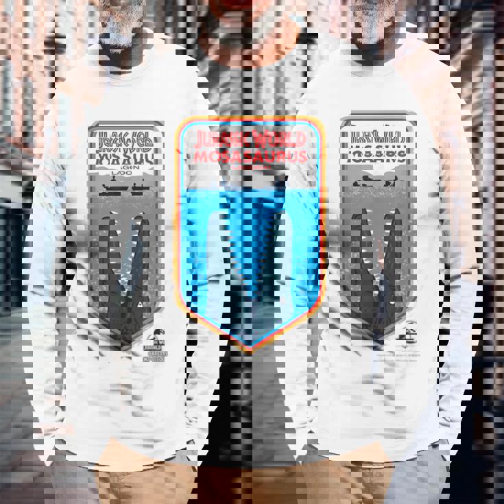 ジュラシック・ワールドサバイバル・キャンプ Mosasaurus 長袖Tシャツ 高齢者への贈り物