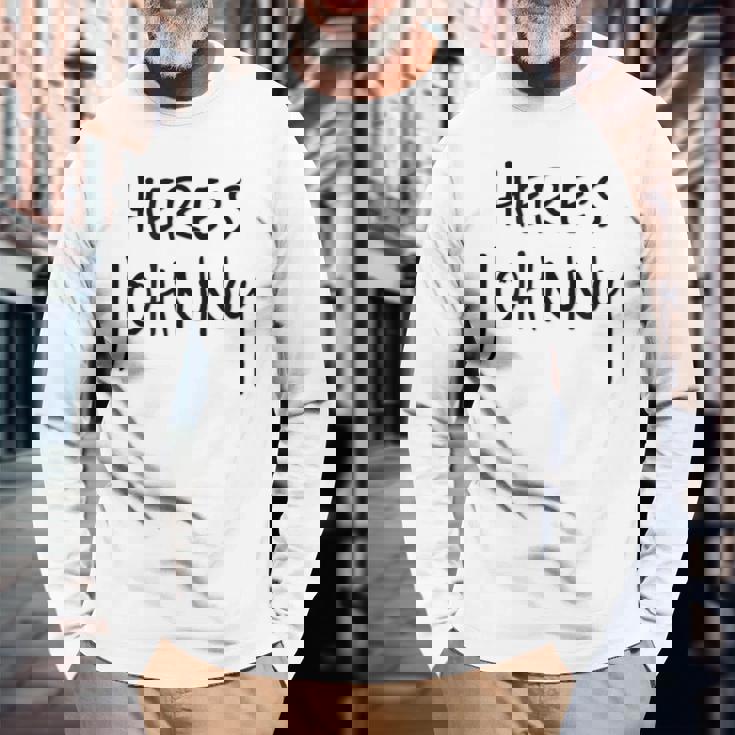 ジョニー 長袖Tシャツ 高齢者への贈り物