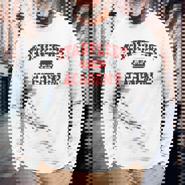 スタートレック スターフリートアカデミー Est2161 長袖Tシャツ 高齢者への贈り物
