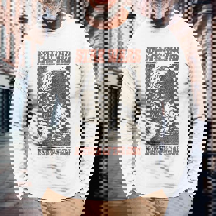 スター・ウォーズ クラシック ダース・ベイダー ジェダイの帰還 長袖Tシャツ 高齢者への贈り物