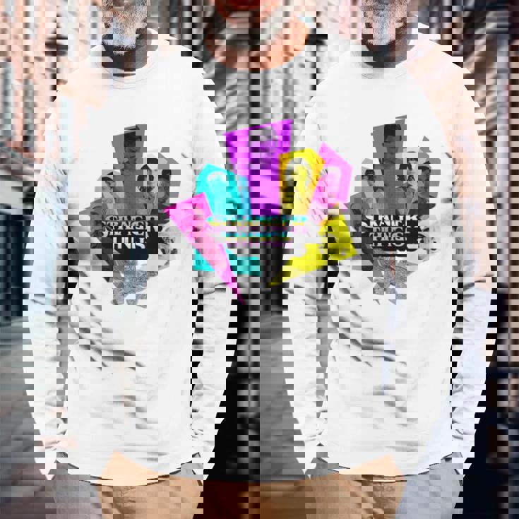 ストレンジャー・シングス The Party Memphis スプラッシュファン 記念品 長袖Tシャツ 高齢者への贈り物