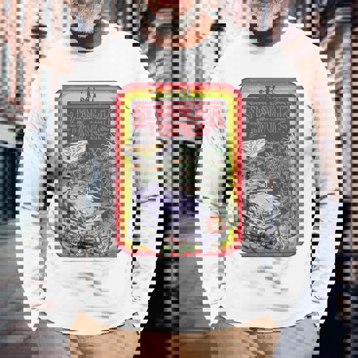 ストレンジャー・シングス コミック プロモ パレス アーケード2 ファン 記念品 長袖Tシャツ 高齢者への贈り物