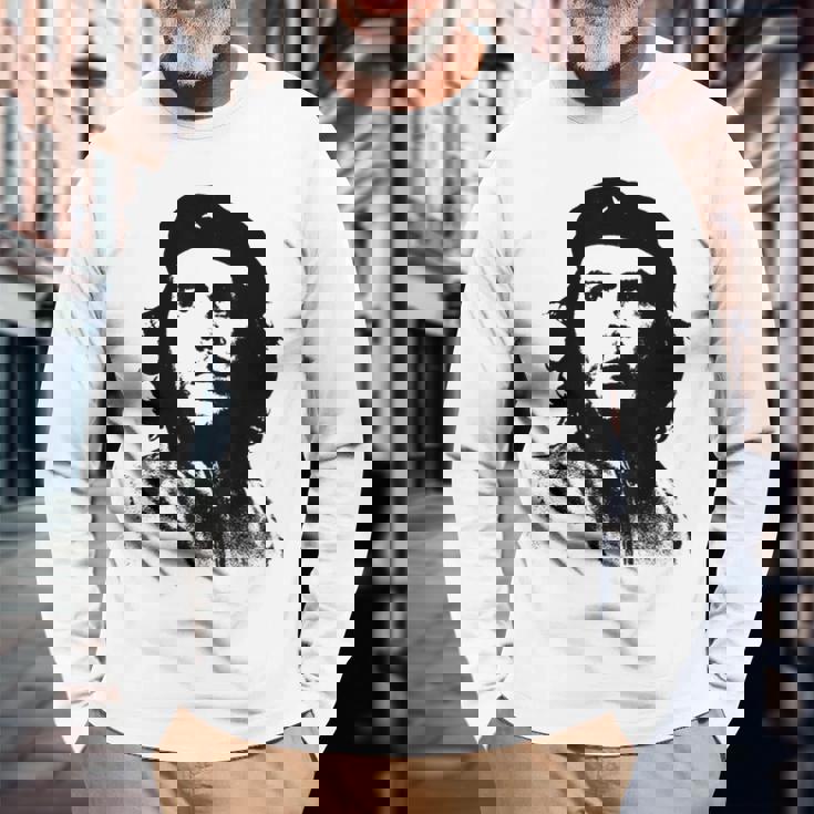 チェ・ゲバラ 長袖Tシャツ 高齢者への贈り物