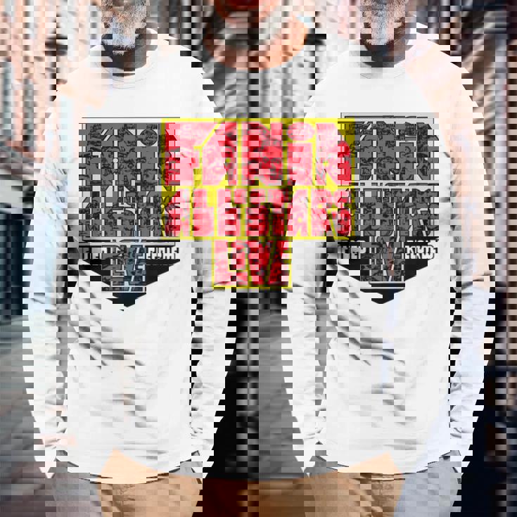 チーター・ファニア・オールスターズでのクラシック・レコーディング・レコーディング・ライブ 長袖Tシャツ 高齢者への贈り物