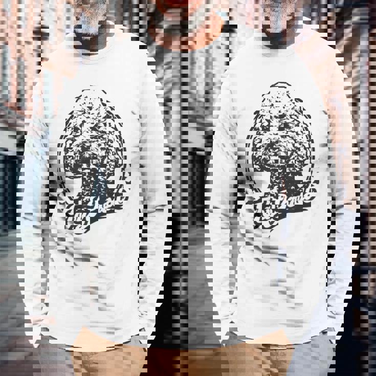 トイプードル Toy Poodle 長袖Tシャツ 高齢者への贈り物