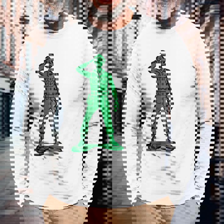 トイ・ソルジャー 長袖Tシャツ 高齢者への贈り物