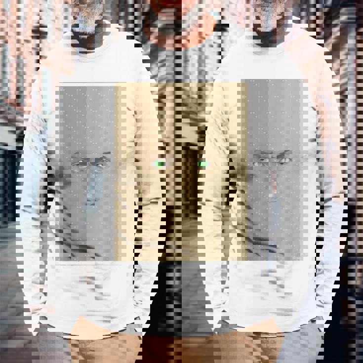 ドリミ4周年記念 壁（桐谷 洋介） 長袖Tシャツ 高齢者への贈り物