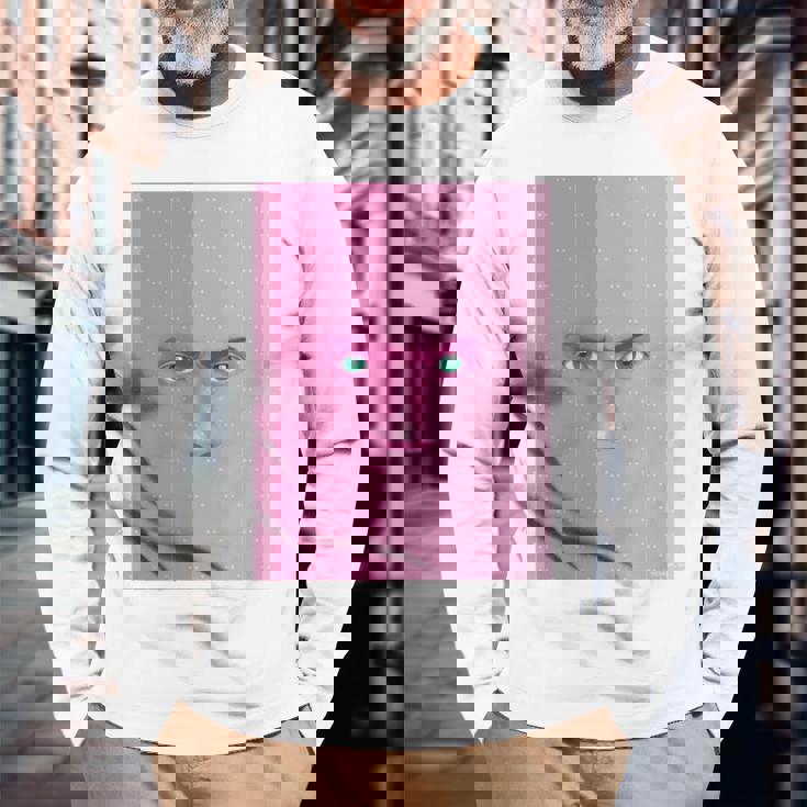 ドリミ壁（花房 柳） 長袖tシャツ 長袖Tシャツ 高齢者への贈り物