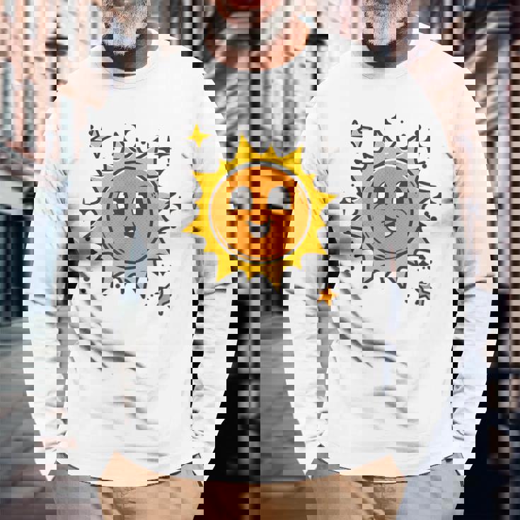 ハッピーサン 長袖Tシャツ 高齢者への贈り物