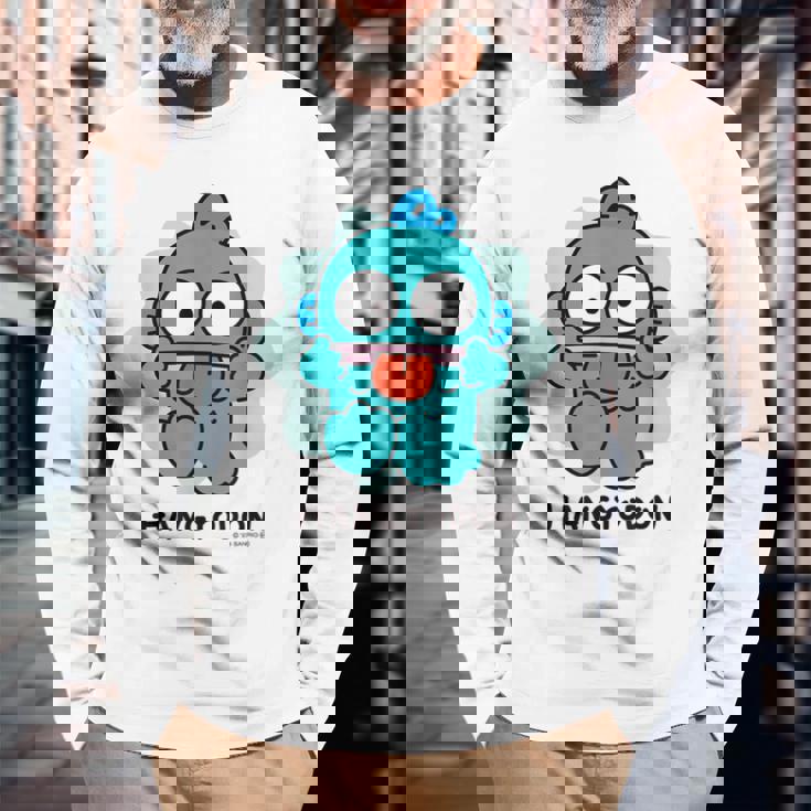 ハンギョドン へんがお ライトカラー 長袖Tシャツ 高齢者への贈り物