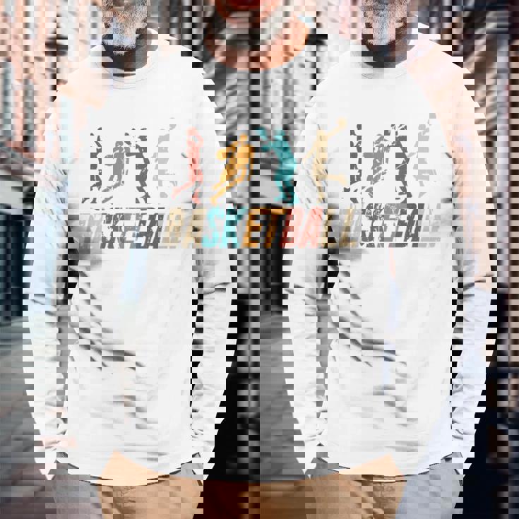 バスケットボール ヴィンテージ バスケットボールギフト ジャージ スラムダンク 長袖Tシャツ 高齢者への贈り物