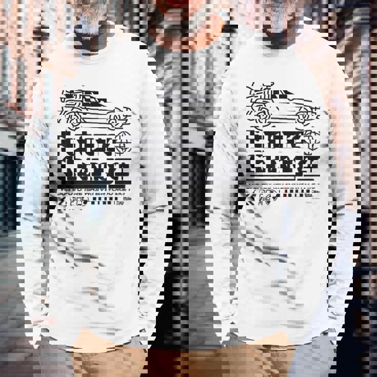 バック・トゥ・ザ・フューチャー Time Machine Future Changer Retro 長袖Tシャツ 高齢者への贈り物