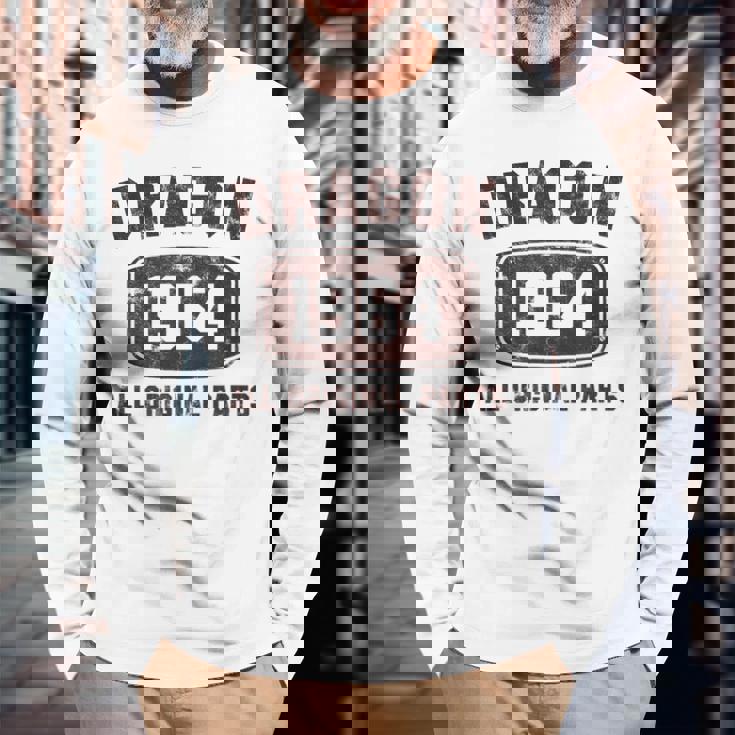 ビンテージドラゴン 1964年生まれの龍 長袖Tシャツ 高齢者への贈り物