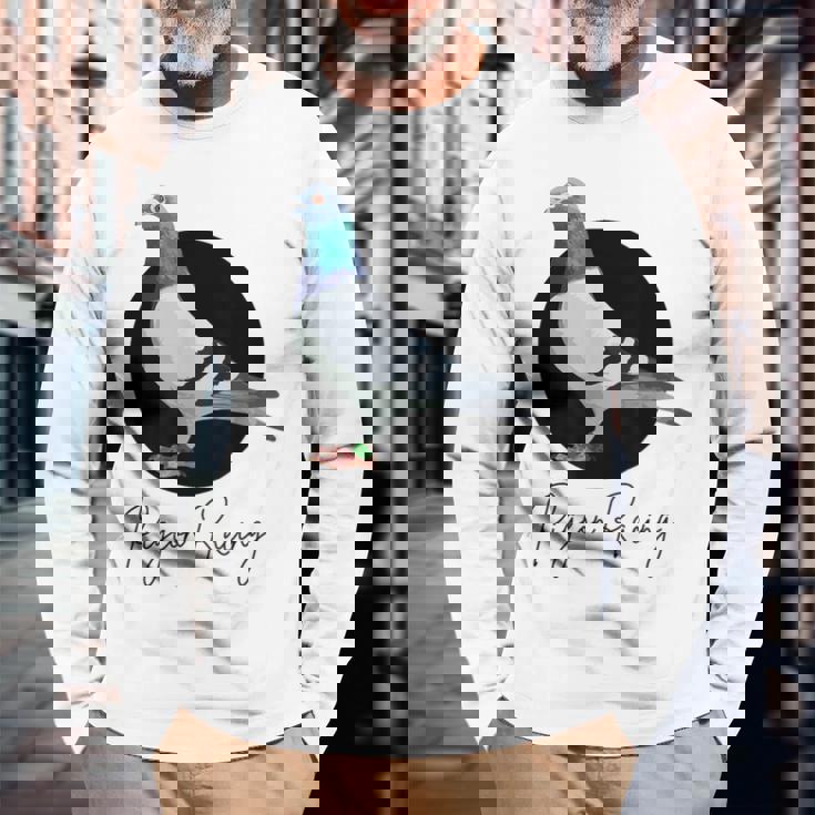 ピジョン レーシング コロンボフィール ダイヴェンスポーツ タウベンチュヒター ピジョン 長袖Tシャツ 高齢者への贈り物