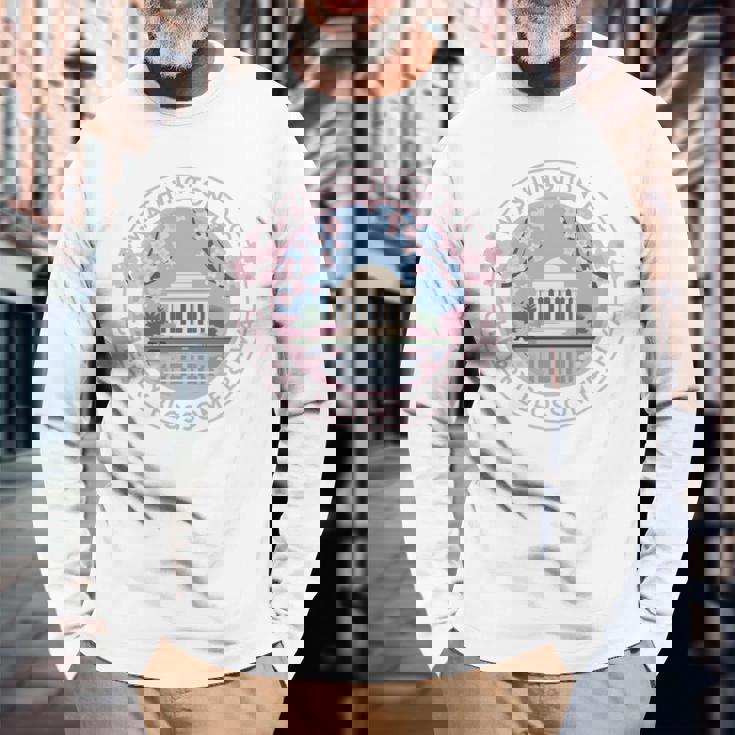 フェスティバル 桜 ワシントンdc 長袖tシャツ 長袖Tシャツ 高齢者への贈り物