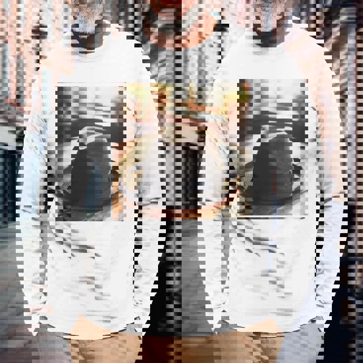 フェドーラ・ハット 長袖tシャツ 長袖Tシャツ 高齢者への贈り物