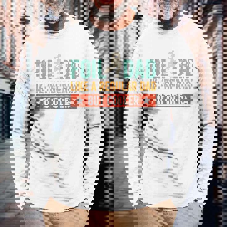 フォイル ダッドウィング ホイル ウィングサーフィン レトロ メンズ フォイルウィング 長袖Tシャツ 高齢者への贈り物