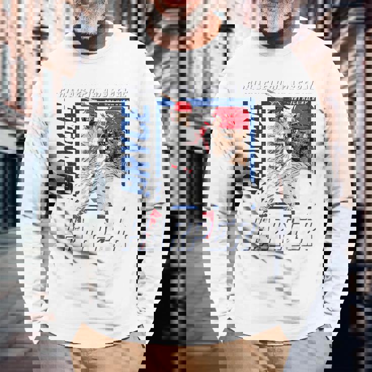 ブライス・ハーパー 長袖Tシャツ 高齢者への贈り物