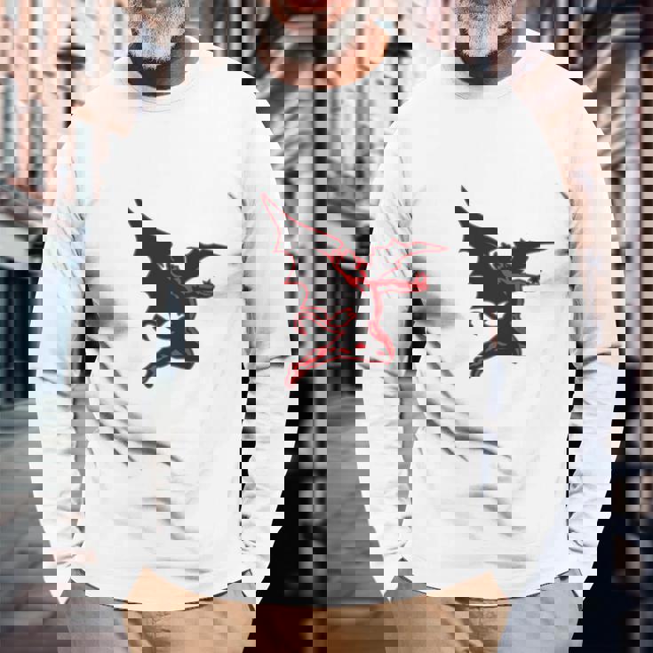 ブラック・サバス・クリーチャー 長袖tシャツ 長袖Tシャツ 高齢者への贈り物