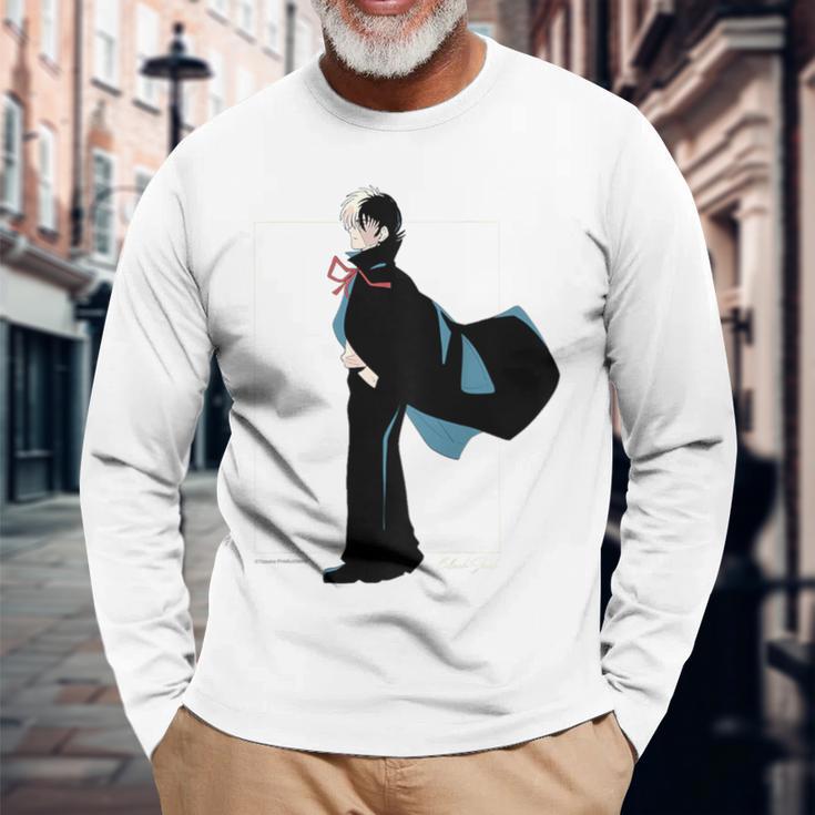 ブラック・ジャック Life-Size Illustbj Ctezuka Productions 長袖Tシャツ 高齢者への贈り物